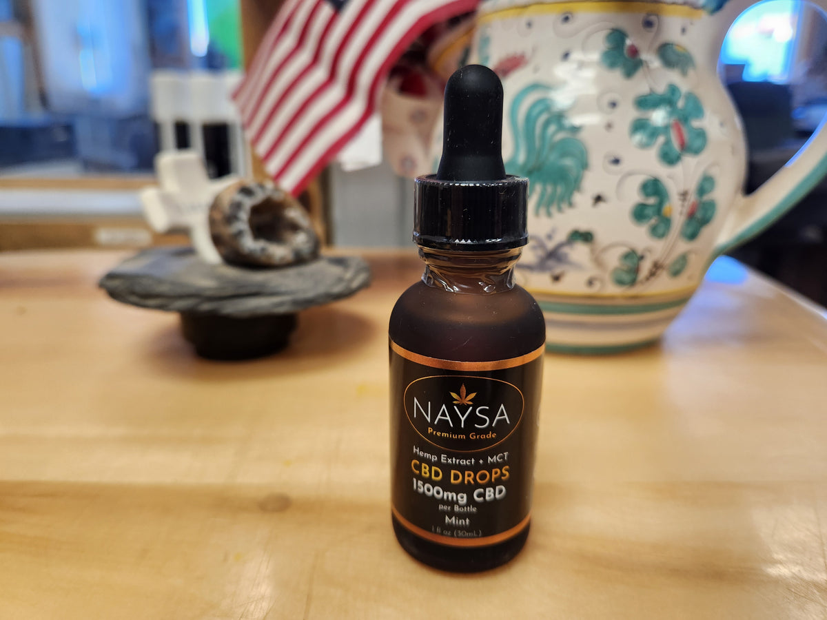 CBD Tincture - 1500 Mint Flavor