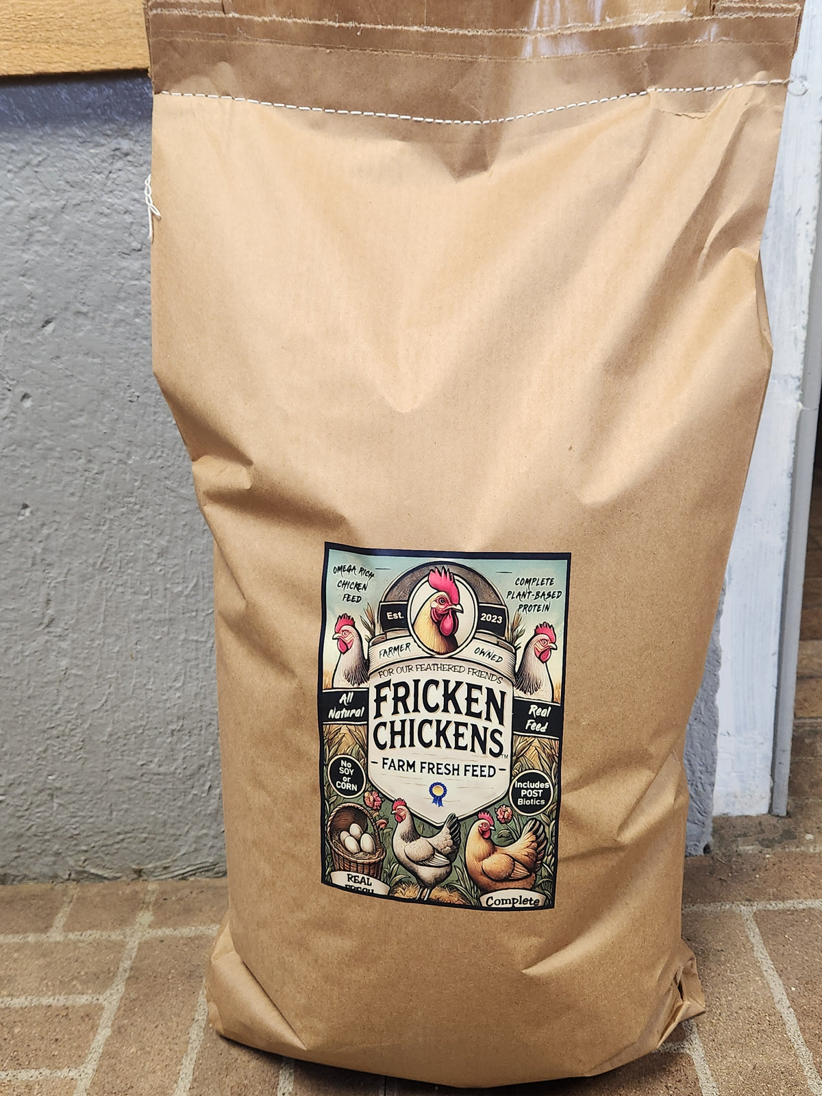 Fricken Chickens™ - Natural Chicken Feed - 35 lb bag