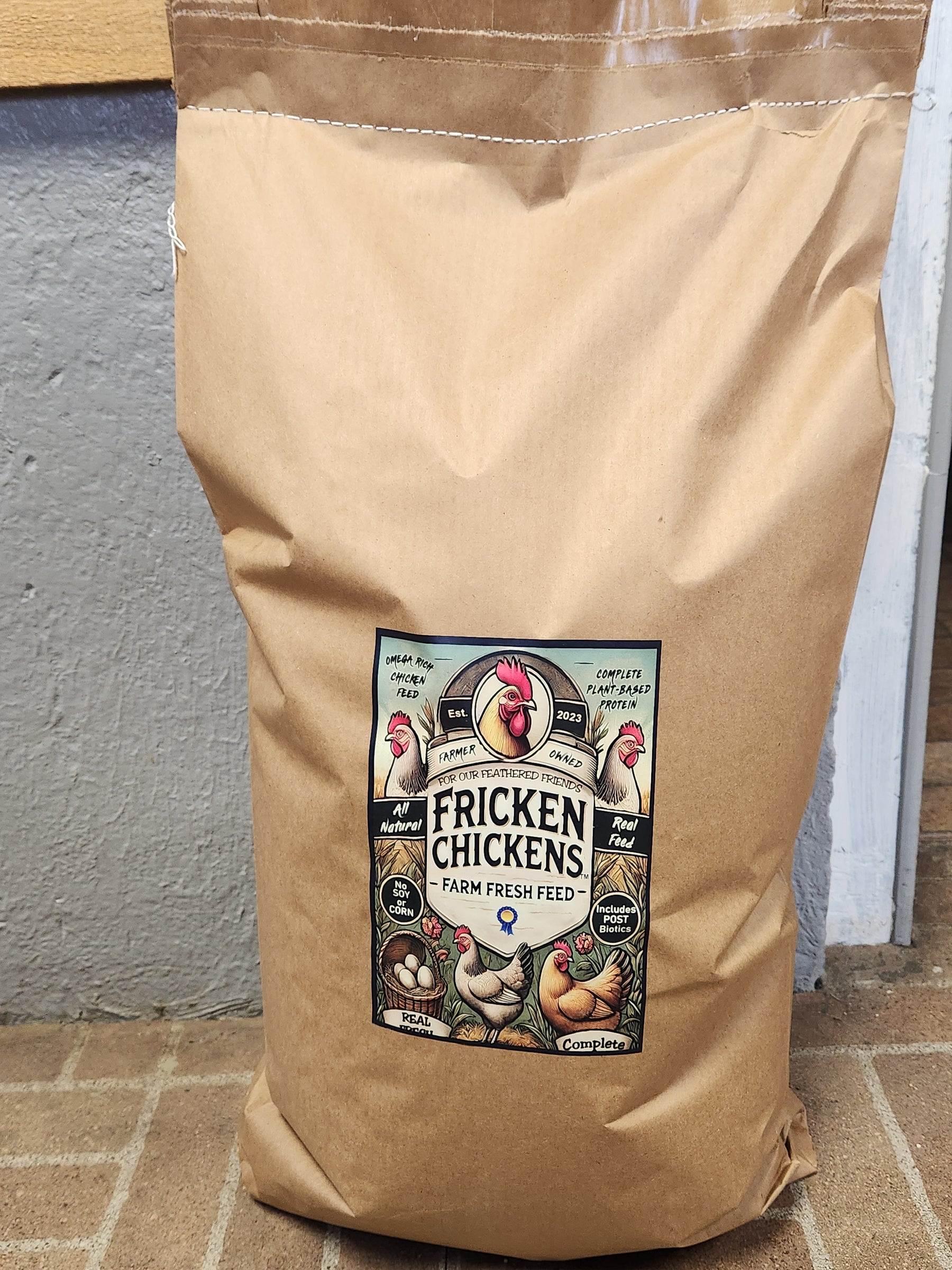 Fricken Chickens™ - Natural Chicken Feed - 35 lb bag