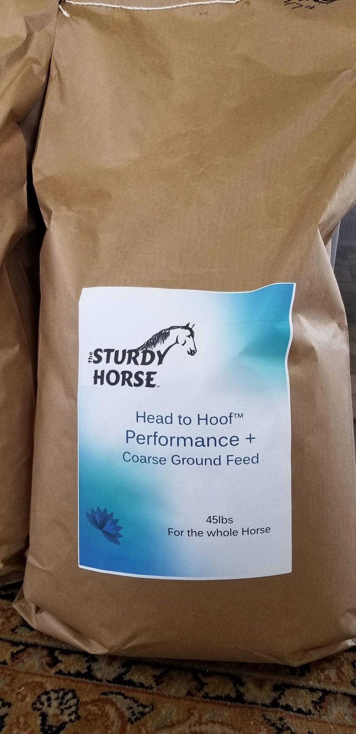 Head to Hoof® Maintainence Coarse Ground Horse Feed front label | The Sturdy Horse
