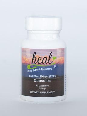 CBD Capsules - Front label | The Sturdy Horse